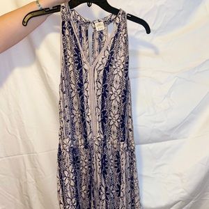 Patterned romper